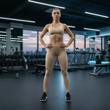 ДАМСКИ КЛИН "CROSS FIT" БЕЖОВ